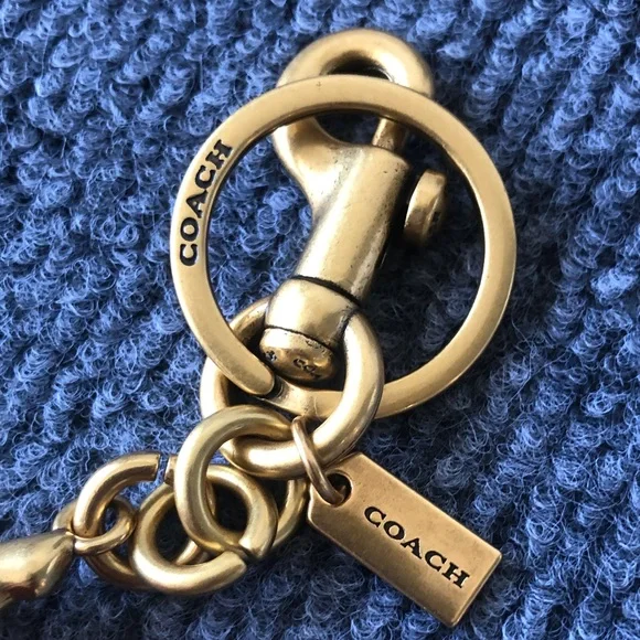 Coach Glittering Red Cherry Keychain - Picture 2 of 4